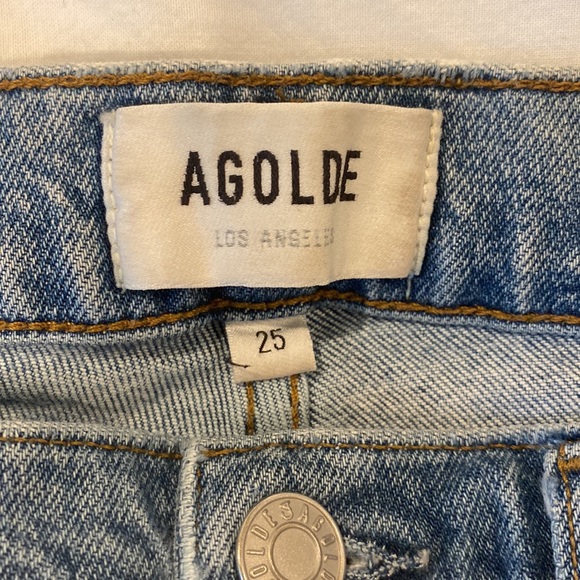 AGOLDE Riley High Rise Straight Crop - Picture 2 of 5